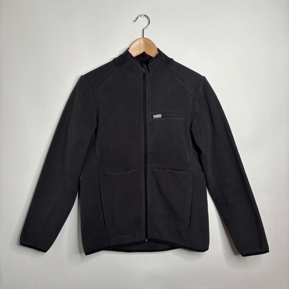 Figs Women’s Gray Shift Fleece Jacket™ size Small - Picture 3 of 11